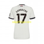 Manchester United GARNACHO 17 Fodboldtrøjer 3. sæt 2024/25 Kort ærmer